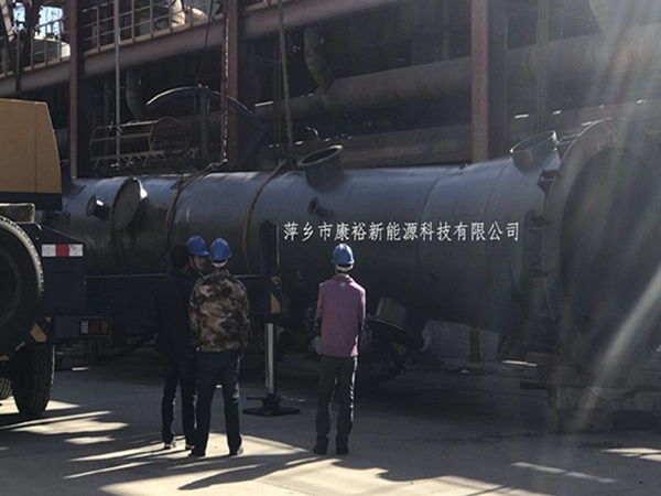 青海鹽湖現場(chǎng)安裝硫酸干燥二塔